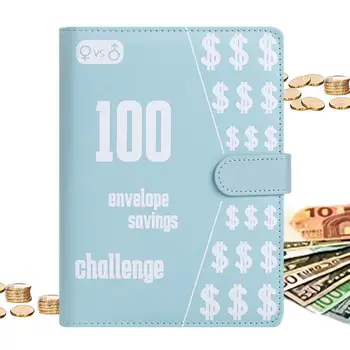 100 Tasarruf Mücadelesi Ciltçi Bütçe Planlayıcısı Ve Tasarruf Zorlukları Zarflı Kitap Tasarruf Ciltçisi Ve Zorlukları Para