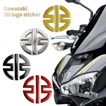 3D Motosiklet logo çıkartmaları Amblem Rozet Çıkartması Tankı Tekerlek Kawasaki Z800 Z900 Z650 H2 H2R Motosiklet kafa sticker Aksesuarları