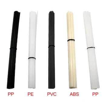 5/10/20 ADET Plastik Kaynak Çubukları ABS / PP / PVC / PE 200mm Uzunluk Kaynak Çubukları 5x2mm Plastik kaynak Tabancası Tampon Tamir Kaynak