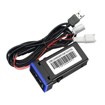 Araç Şarj Adaptörü Çift USB Telefon PDA DVR Soket Tak ve Çalıştır QC3. 0 Hızlı Şarj Dash Boş Güç Kaynağı Anahtarı