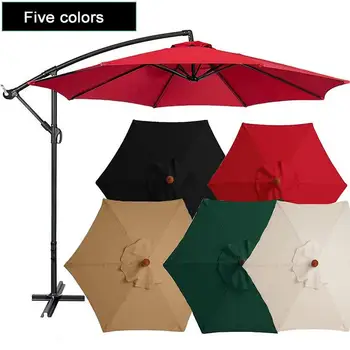 Bahçe şemsiyesi Kapak Teras Şemsiye Yedek Şemsiye Güneşlik Gölgelik Veranda Barınakları Su Geçirmez Anti-UV Tente Toz Bezi