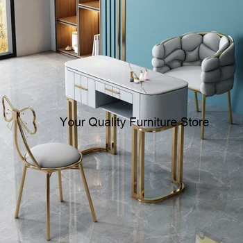 Estetik manikür masası Manikürcü Profesyonel Ofis manikür masası Tırnak Protez Mesa Manicura Salon Mobilya YN50MT