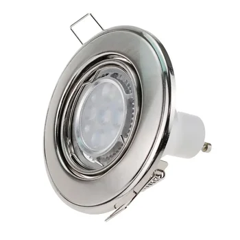 Gömme aydınlatma tutucu GU10 MR16 fikstür çerçevesi arka plan lambaları LED tavan Spot ışık çerçevesi