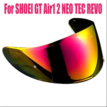 Için SHOEI GT Aır1 2 NEO TEC REVO Motosiklet Kask Lens Anti-UV PC Visor Lens Modeli Kasa Modeli Motosiklet kask siperliği