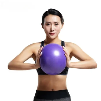 Kalınlaşmış patlamaya dayanıklı Fırçalama Mini Pilates Topu 25cm Yoga Fitness Eğitim Topu Güzel Popo Topu Egzersiz Sağlıklı