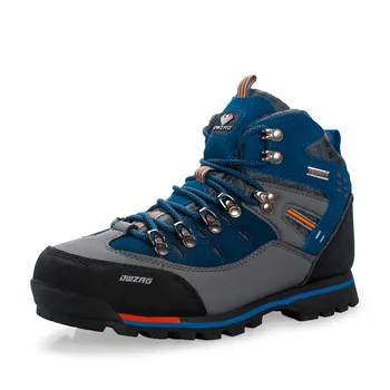 Karışık Cinsiyet yürüyüş ayakkabıları Erkekler Kış Dağ Tırmanışı trekking botları En Kaliteli Açık Moda Rahat Kar Botları Artı Boyutu 47