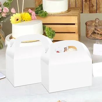 Kraft Kağıt Şeker Kutusu Hediye Paketleme Kutuları Şeker Torbaları Düğün Iyilik Doğum Günü Partisi Dekorasyon Bebek Duş Çanta