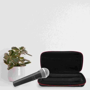 Mikrofon saklama kutusu Taşınabilir Basit Çanta EVA Koruyucu Kılıf Kablosuz Sert Pratik Karaoke Aksesuarları Seyahat