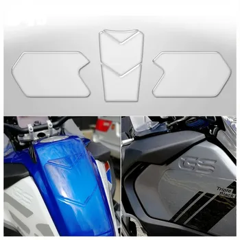 Motosiklet Şeffaf Tank ped koruyucu Sticker BMW için R1200GS 2014-2018 ve R1250GS 2019-2023 Macera