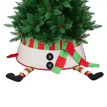 Noel Ağacı Yüzük Yaka Sevimli Noel Ağacı Yüzük Standı Ayaklı Dekorasyon Noel Süslemeleri Yatak Odası Oturma Odası İçin