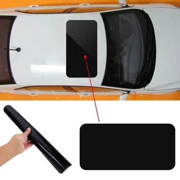 PVC Kişiselleştirilmiş Film Su Geçirmez Araba Çıkartmaları Araba-styling Dış Simülasyon Panoramik Sunroof Oto Çıkartması Oto Aksesuarları