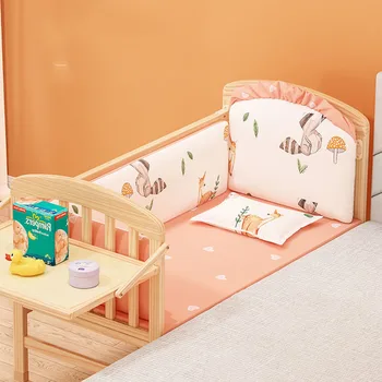 Platform Tek Çocuk yatağı Bariyer Moda Japon Lüks Çocuk Yatağı Korkuluk Minder Literas Multifuncional yatak odası mobilyası