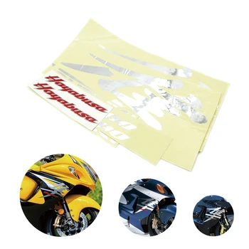 Suzukı İçin Hayabusa GSX1300R GSXR 1300 2008-2019 Motosiklet Tam Fairing Süs Sticker Aksesuarları Amblem Rozeti Çıkartmaları