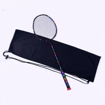 Taşınabilir badminton raketi Çantası Tenis Raketi Koruma İpli Çanta Moda Kadife saklama çantası Durumda Açık Spor Aksesuarları