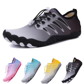 Unisex Açık Plaj Oyunu Sneakers Erkekler Kapalı Squat Spor Ayakkabı Kadın Büyük Boy Spor Ayakkabı Çift Tatil Aqua Ayakkabı 35-46#
