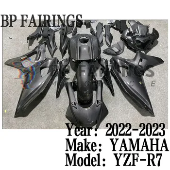 YAMAHA YZF-R7 2022 Fairings Yeni ABS Motosiklet kaporta kiti için Fit YAMAHA YZFR7 2022 Kaporta Fairings Set Karbon Fiber