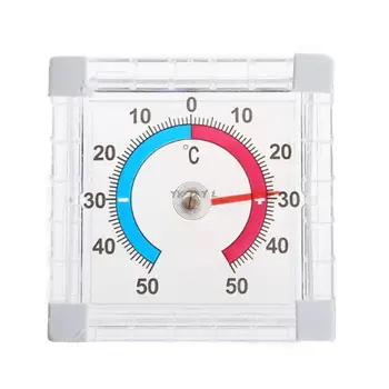 Yeni Sıcaklık Termometre Pencere Kapalı Açık Duvar Bahçe Ev Mezun Disk Ölçüm Sıcak Satış