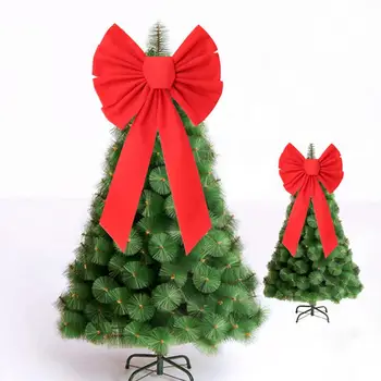 Yeniden kullanılabilir Noel İlmek Yeniden Kullanılabilir Noel Bez İlmek Dıy Noel Ağacı Hediye Kutusu Çelenk Dekorasyon Tatil Parti Malzemeleri