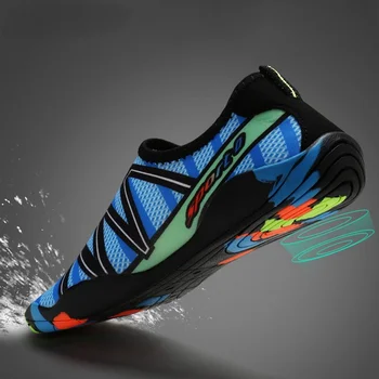 Yüzme Ayakkabı Unisex Sneakers Su Sporları Plaj Sörf Terlik Ayakkabı Erkekler Kadınlar plaj ayakkabısı Çabuk Kuruyan Moda 2021
