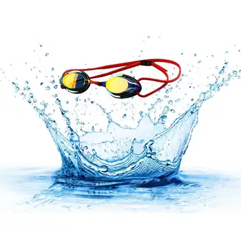 Yüzme gözlükleri Rekabet yüzme gözlükleri Anti-sisleme Su geçirmez sızdırmaz Kaplama Yetişkin Havuzu Gözlük Kadınlar İçin Ve