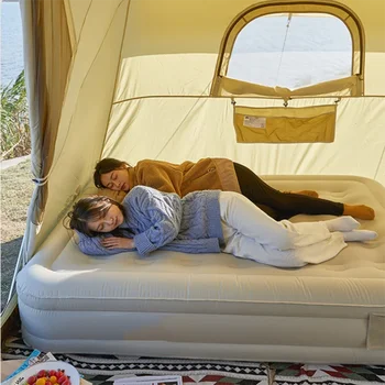 Çocuk Bahçe Yatak Taşınabilir Katlanabilir Yatak Odası tam boy döşek Doğal Kamp Camas De Dormitorio dış mekan mobilyası