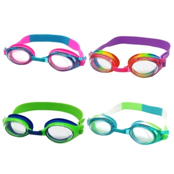 Çocuklar yüzücü gözlükleri Anti-Sis, UV koruma Lens, Hiçbir Sızıntı Yüzmek Gözlük Dropship