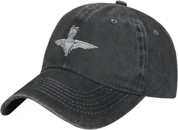 İngiliz Ordusu İngiliz Ordusu Paraşüt Alayı para şoför şapkası beyzbol şapkası Yıkanmış Pamuk baba şapkası Donanma Askeri Kapaklar