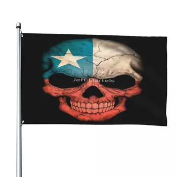 Şili Kafatası Bir Bayrak